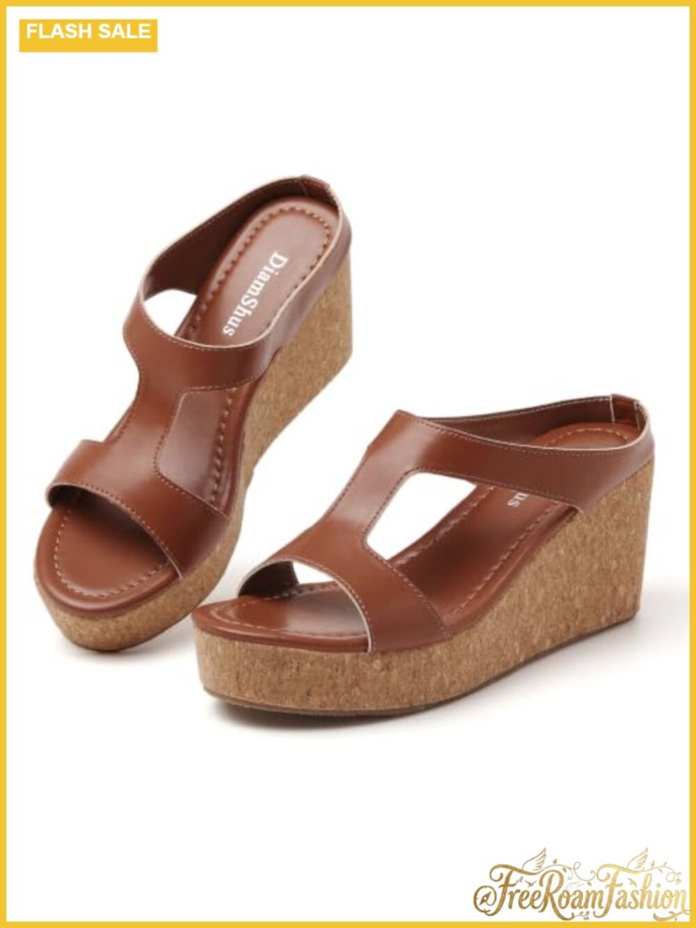 Women's Wedge Sandals Open Toe Espadrille Platform Slides